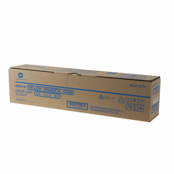 Konica Minolta DR316 CMY Eredeti Dobegység Cián Magenta Sárga