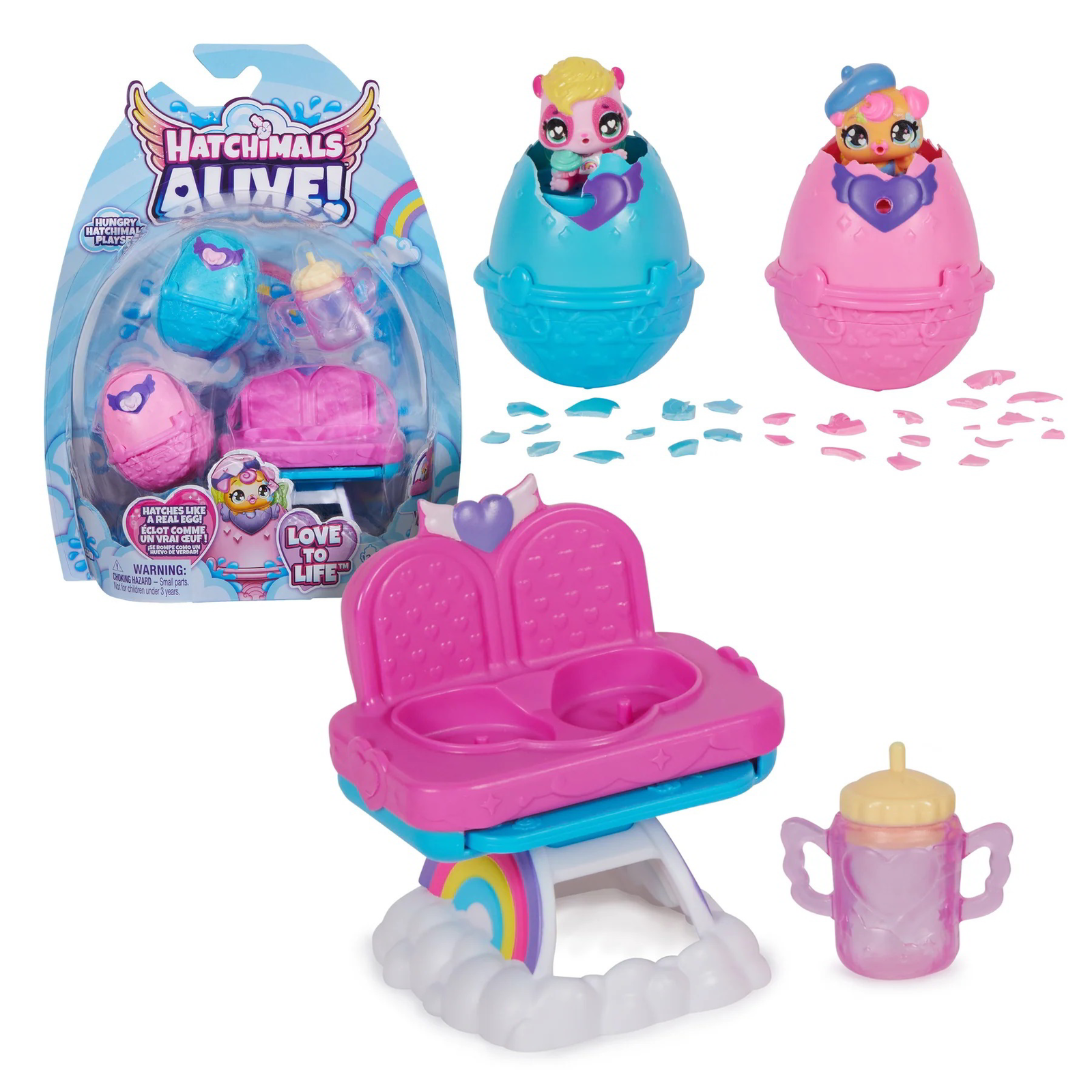 Hatchimals: Éhes állatkák játékszett (6067740)