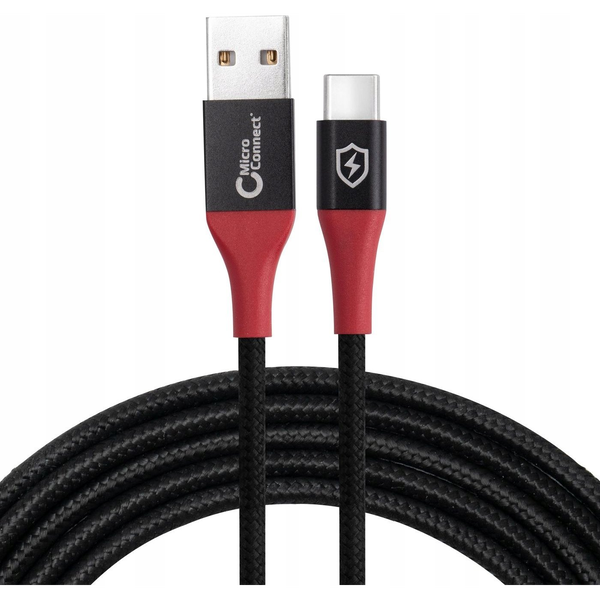 MicroConnect Varno polnjenje kabel USB A-C, 1,5m