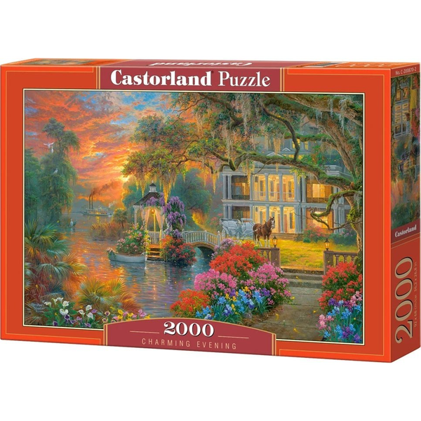 Castorland 2000 db-os Puzzle - Charming Evening C-200887