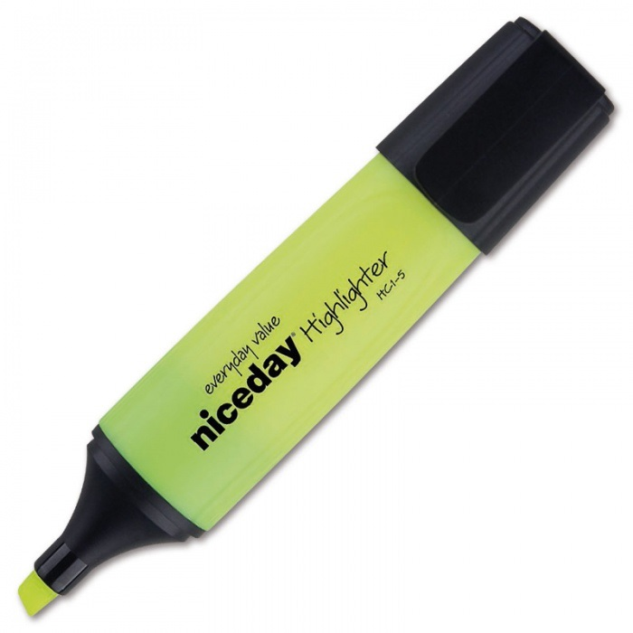 Niceday 1-5mm Szövegkiemelő - Sárga (7948831)