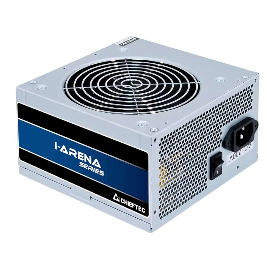 Chieftec GPB-500S zdroj 500 W 20+4 pin ATX PS/2 Strieborná (GPB-500S)