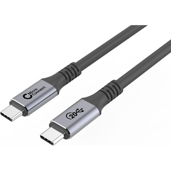 Microconnect USB3.2CC01 cavo USB USB 3.2 Gen 2x2 1 m USB C Nero