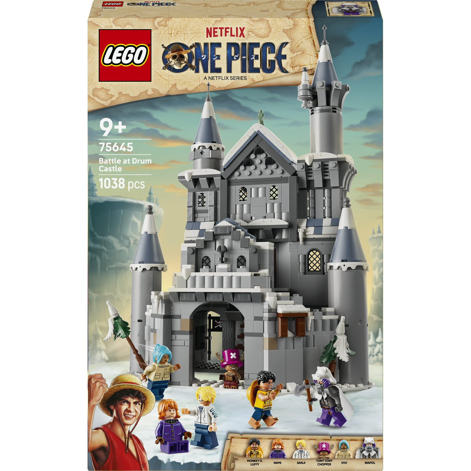 LEGO ONE PIECE 75645 Bitka na hrade Drum