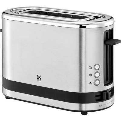 WMF Toaster Kenyérpirító Beépített zsemle feltéttel Nemesacél, Fekete (0414100011) (0414100011)