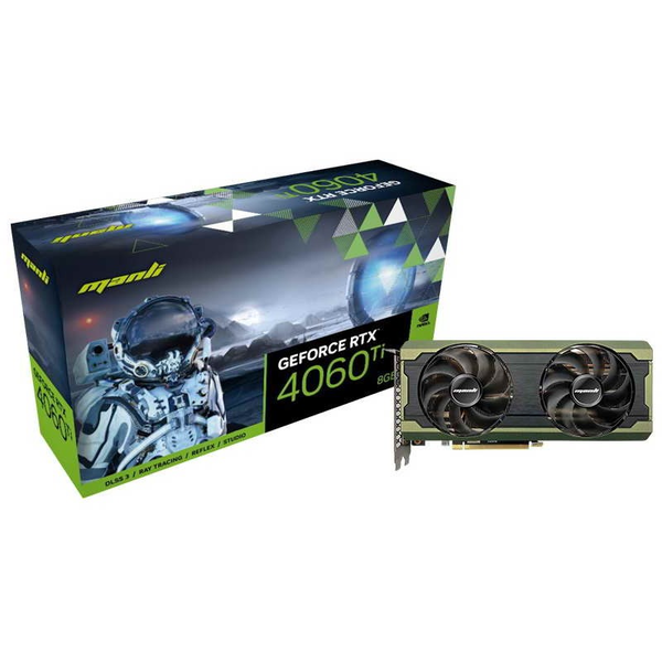Manli RTX 4060 Ti 8GB GDDR6 Videókártya