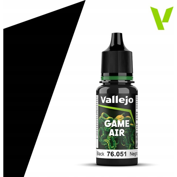  Vallejo Vallejo: 76.051 - Game Air - Black (18 ml)