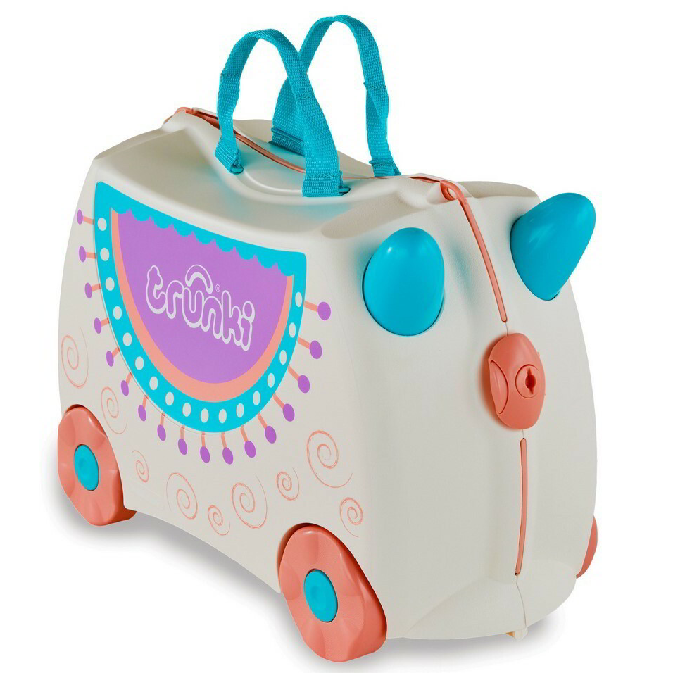 Trunki Lama Lola Keményfedeles gyermekbőrönd - Mintás (TRU-0356)