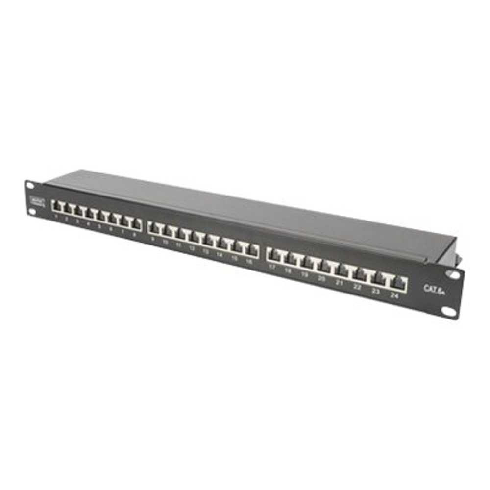 Digitus 24-port Patch Panel 1U Black (DN-91624S-EA-B)