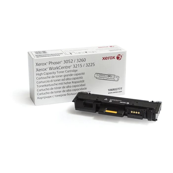 XEROX 106R02777 черен тонер с голям капацитет за 3000 страници