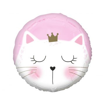 Godan Cica hercegnő fólia lufi - 36 cm (PF-BFKT) (PF-BFKT)