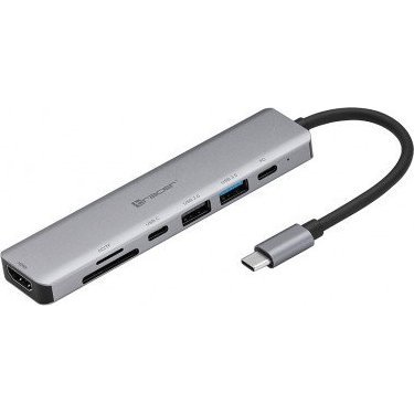 Tracer A-2 Card Reader ReInston All-In-One + HUB USB Aluminium (TRAPOD46997)