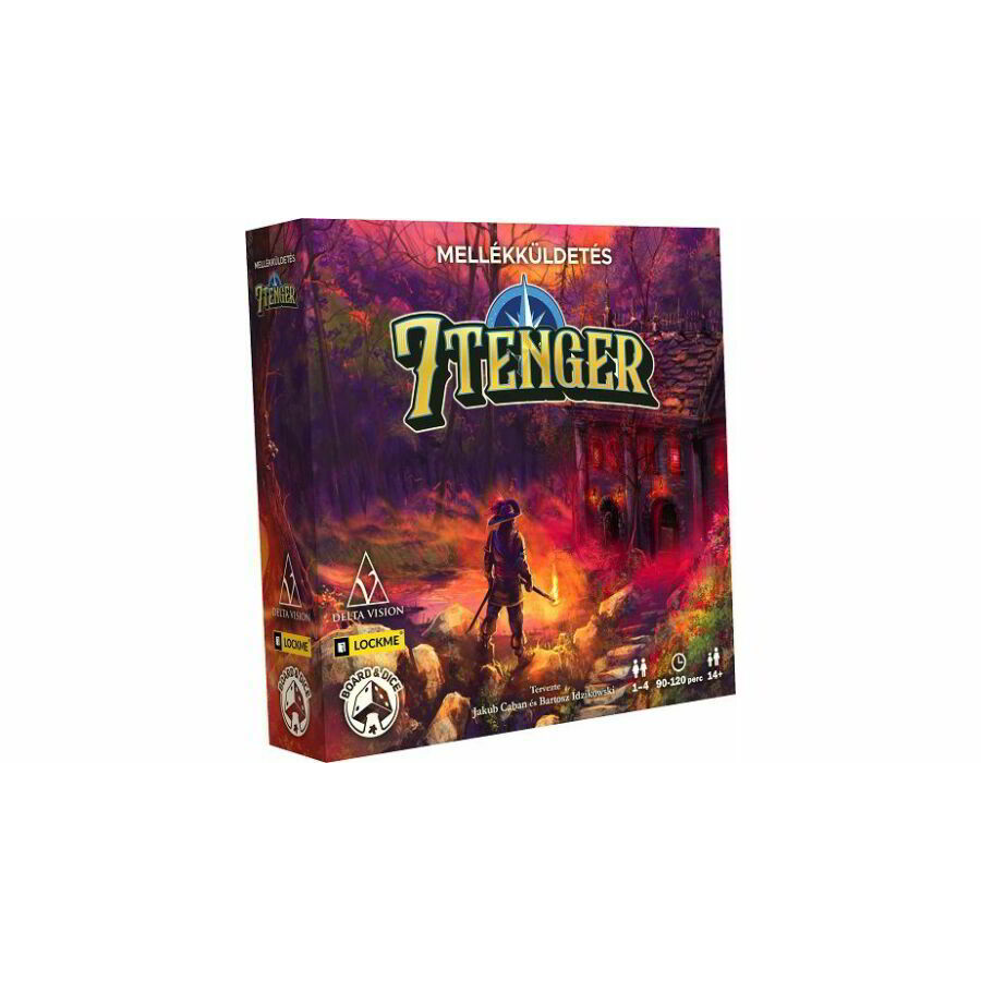 Delta Vision Mellékküldetés: 7 tenger Szabadulós társasjáték (DEL34736)