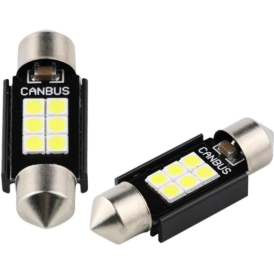 SEFIS LED szofita izzó 41mm 12V 6SMD CANBUS (4577-MS-046379)
