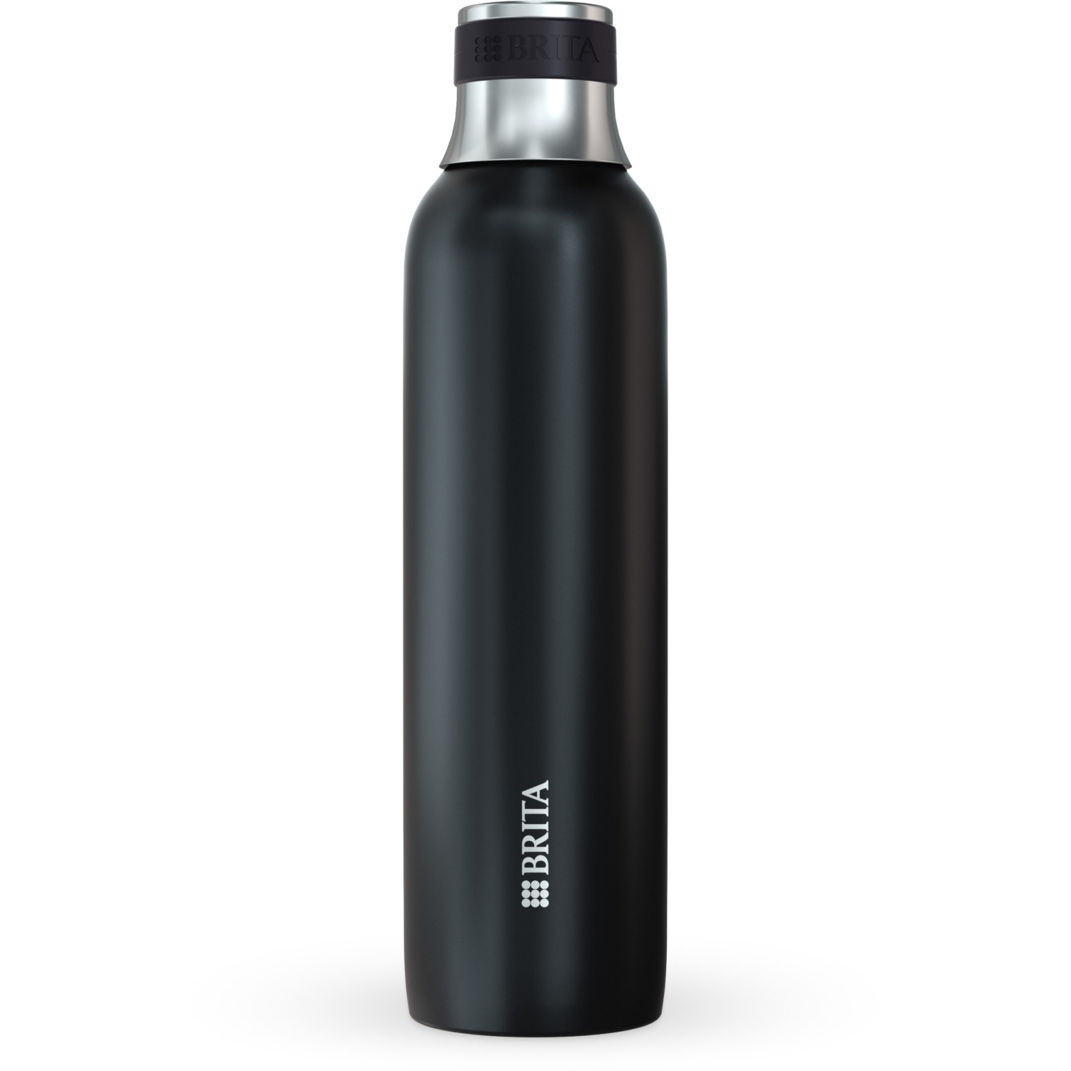 Brita SodaTrio Rozsdamentes acél Szódagép palack 0,65L - Fekete (1046736)