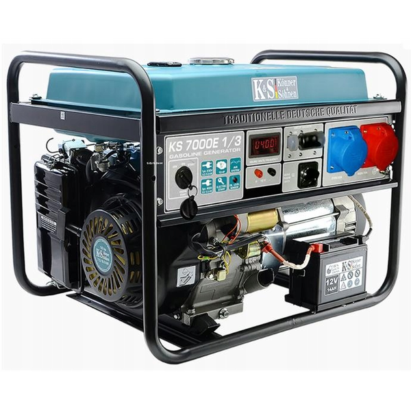 Přenosný třífázový generátor Könner & Söhnen 5500 W benzín