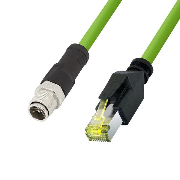 LogiLink CQM095S cavo di rete Verde 10 m Cat6a S/FTP (S-STP)