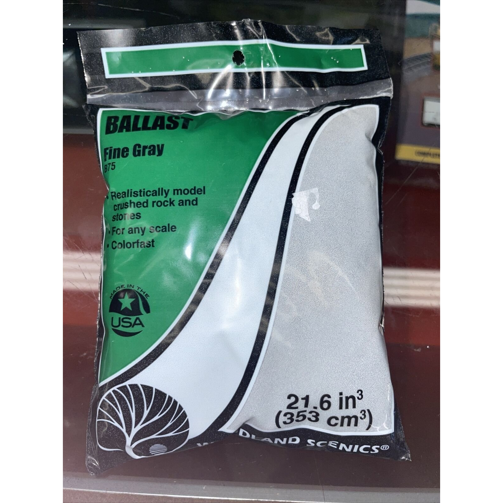 Woodland Scenics WB75 Zúzottkő finom Szürke 200 db (WB75)