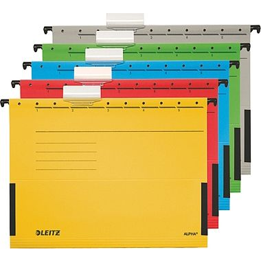 Leitz Alpha Folder cartella sospesa e accessorio A4 Giallo