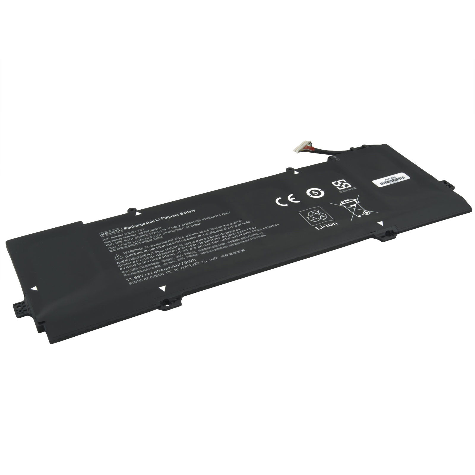 Avacom KB06XL HP Spectre x360 15-bl Series Li-Pol 11,55V 6860mAh 79Wh (NOHP-KB06XL-79P)