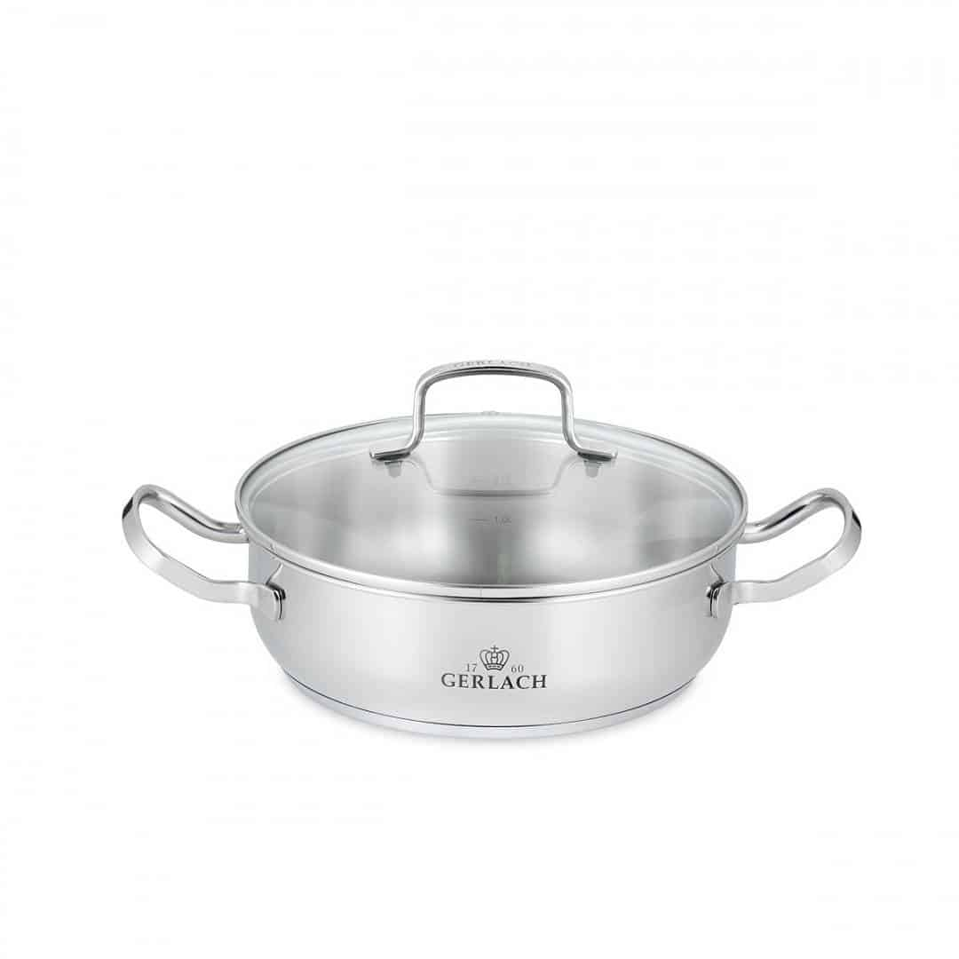 Gerlach Simple 24cm Lábas - Inox