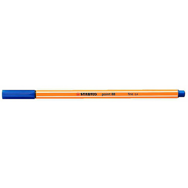 STABILO point 88 fineliner Blå 1 stk