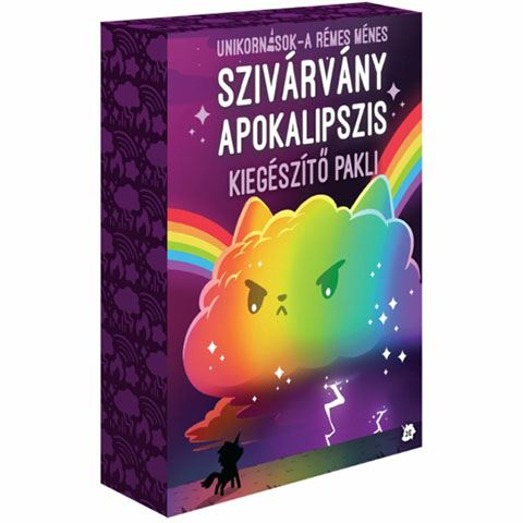 Asmodee Unikornisok: A rémes ménes - Szivárványapokalipszis társasjáték kiegészítő (TEE10004) (TEE10004)