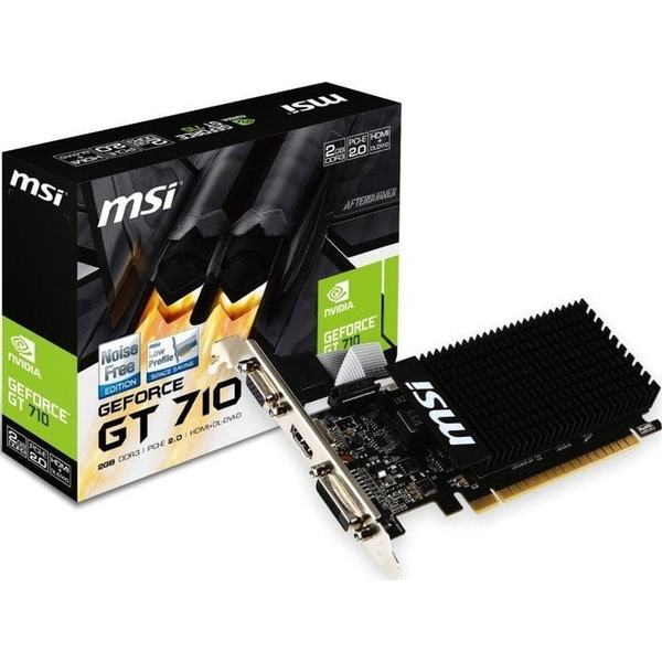MSI GT 710 2GD3H LP видео карта NVIDIA GeForce GT 710 2 GB GDDR3