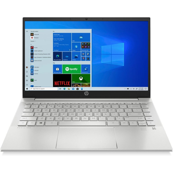 HP Pavilion 14-ec0005nh 14"FHD/AMD Ryzen 5-5500U/8GB/512GB/Int. VGA/Win10/ezüst laptop