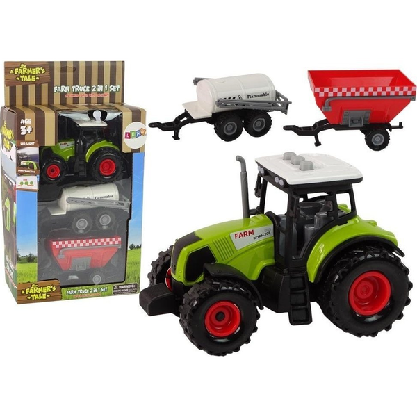 Nagy Traktor LED 2 Gép Farm Készlet