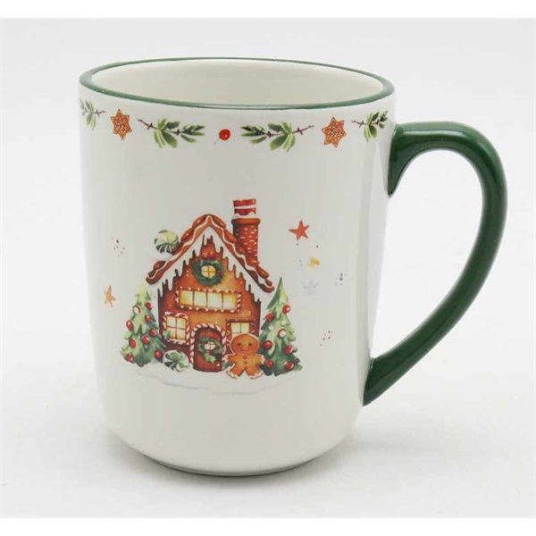 IRIS kerámia mézeskalácsházas bögre (172814)