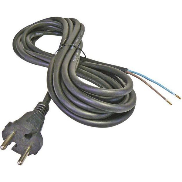 EMOS Szerelhető vezeték gumi 2x1 fekete 3m