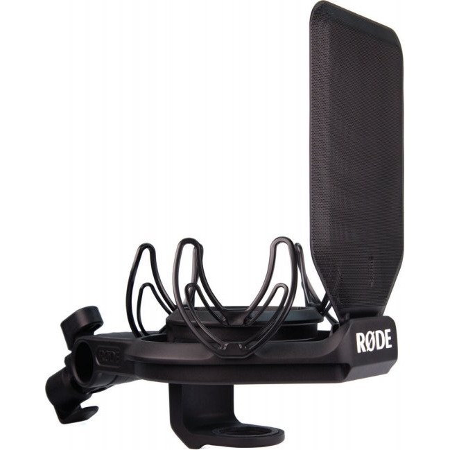 RODE SMR prémium kategóriás rezgésgátló mikrofonfogó Rycote Lyre felfüggesztéssel és pop-filterrel (698813-003068)