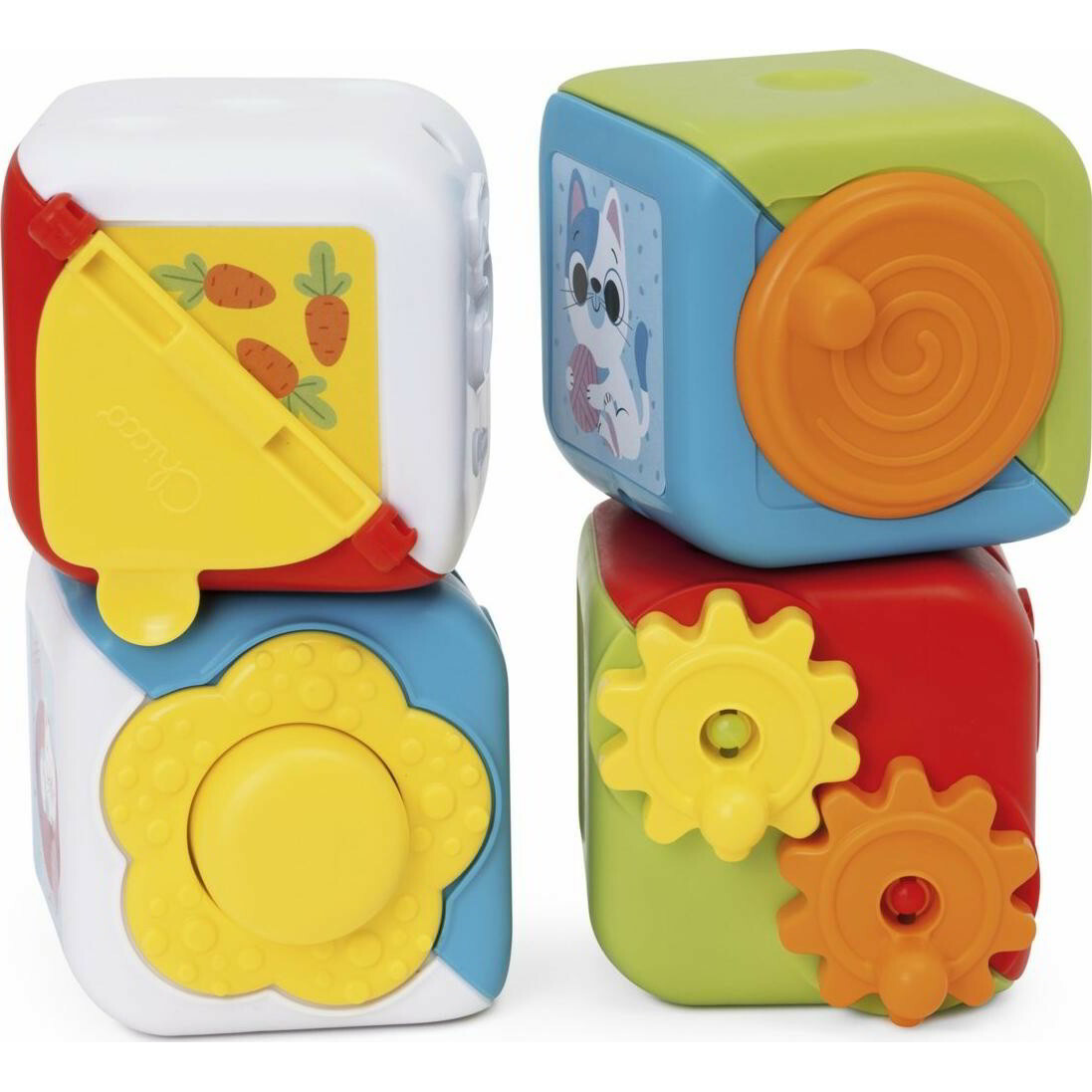 Chicco Smartplay 4 darabos Többfunkciós Oktató kocka Építőjáték (00011857000000)