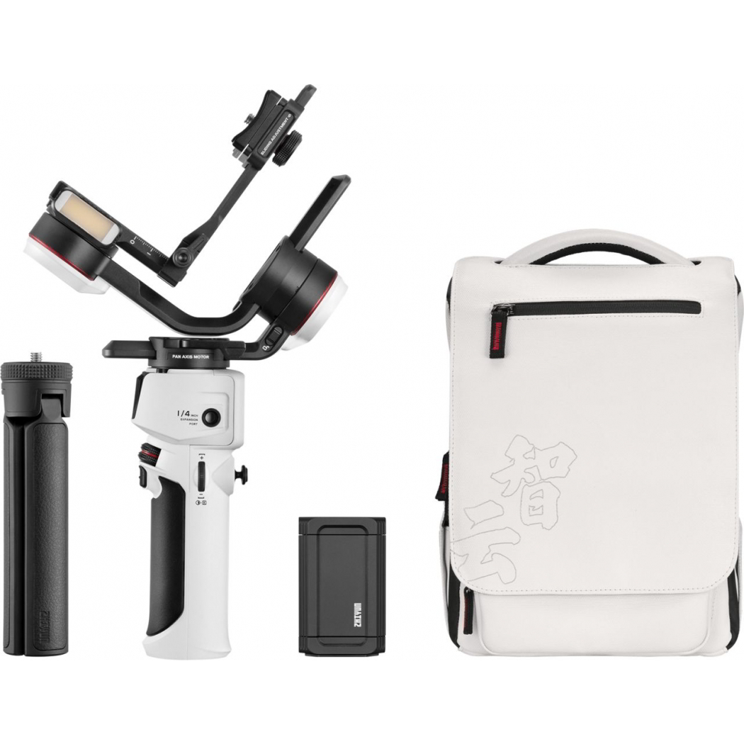 Zhiyun Crane M3S Combo Mobiltelefon stabilizátor - Fehér (C020129ABR2)