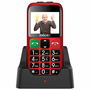 Telefon Easyphone EP-850, Evolveo, Rosu