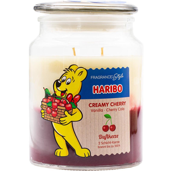 Duftkerze Haribo Creamy Cherry - 510g
