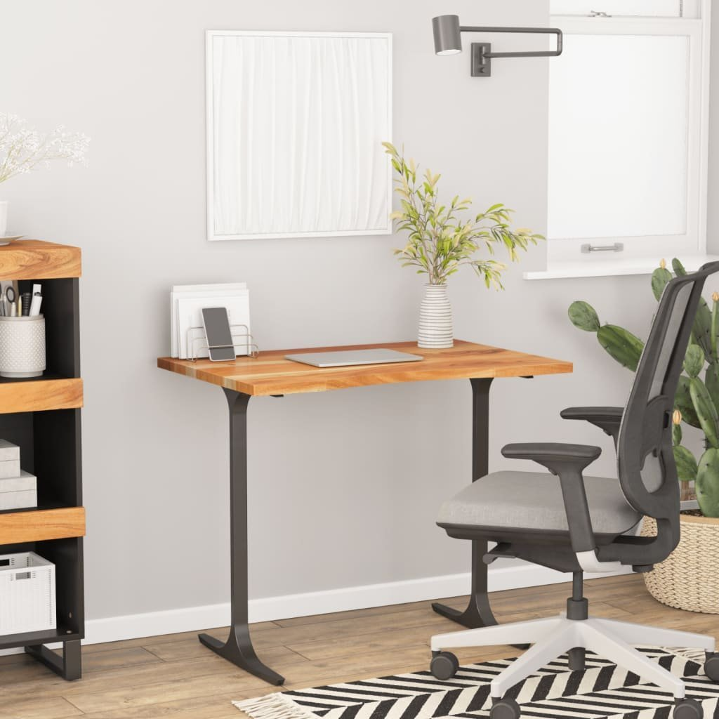 tömör akácfa téglalap alakú asztallap 100 x 50 x 2,5 cm (370164)