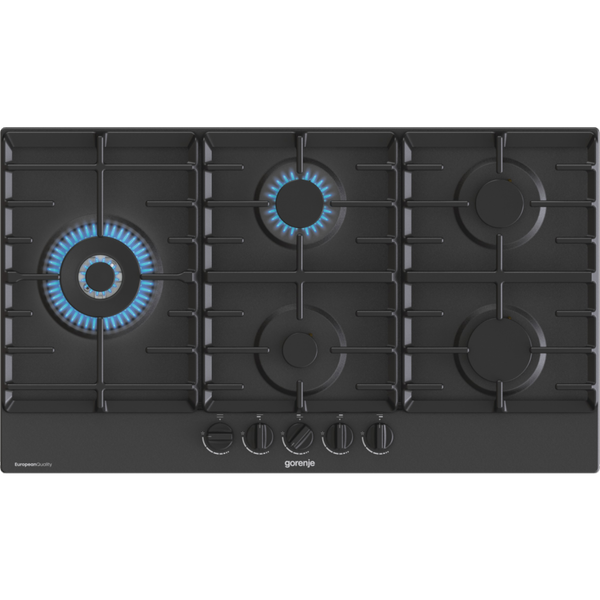 Gorenje GW951MB Beépíthető Gáz Főzőlap 90cm Fekete