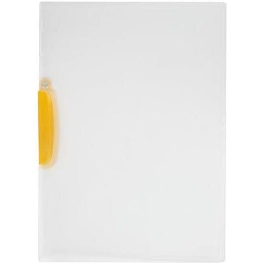 Q-CONNECT A4, kihajtható klippel, narancssárga csat, 1 db (510.8552)