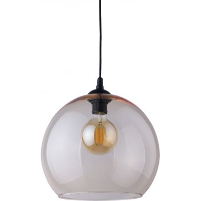 TK Lighting Cubus Egyágú függesztett lámpa - Cserélhető Fényforrás , Borostyán (2064)