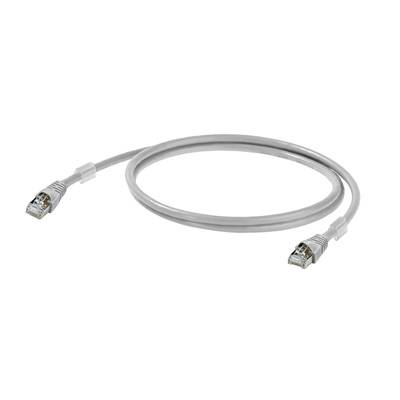 RJ45 Hálózat Csatlakozókábel CAT 6A S/FTP 35.00 m Szürke UL minősített Weidmüller (1165940350)