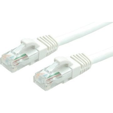 VALUE Patchkabel Cat.6A (Class EA) UTP, wei, 0,3 m