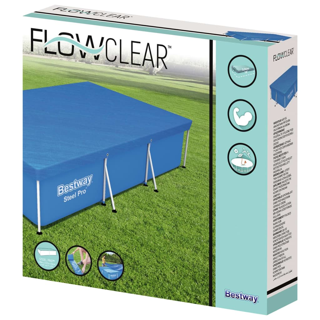 Bestway Flowclear medencetakaró 304 x 205 x 66 cm (92840)