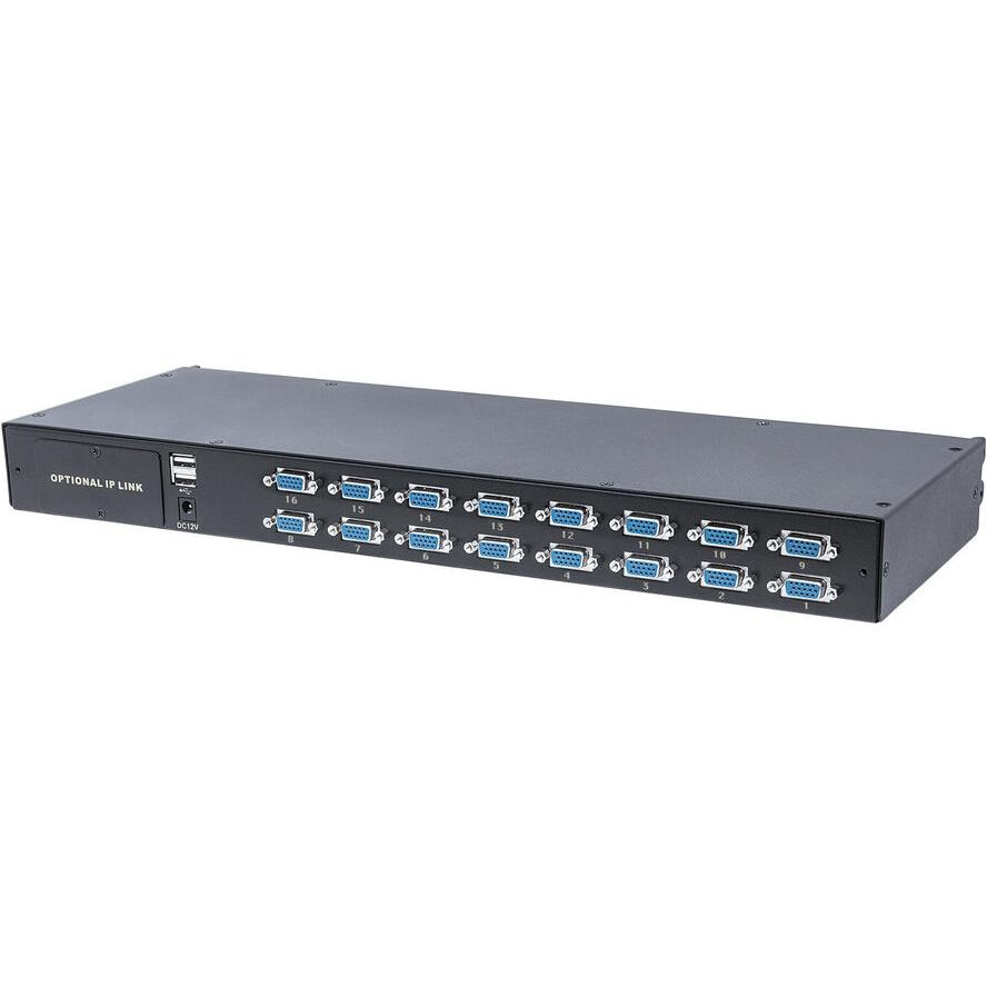 Intellinet 507844 KVM prepínač Čierna (507844)