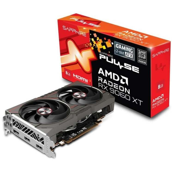 Sapphire Radeon RX9060XT Pulse Gaming    8GB GDDR6 2xHDMI DP