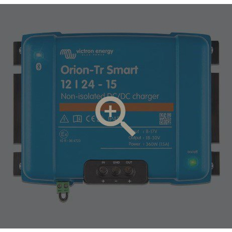 Victron Energy Feszültségváltó Orion-Tr Smart 12/24-15 360 W 12 V - 24.2 V (ORI122436140)