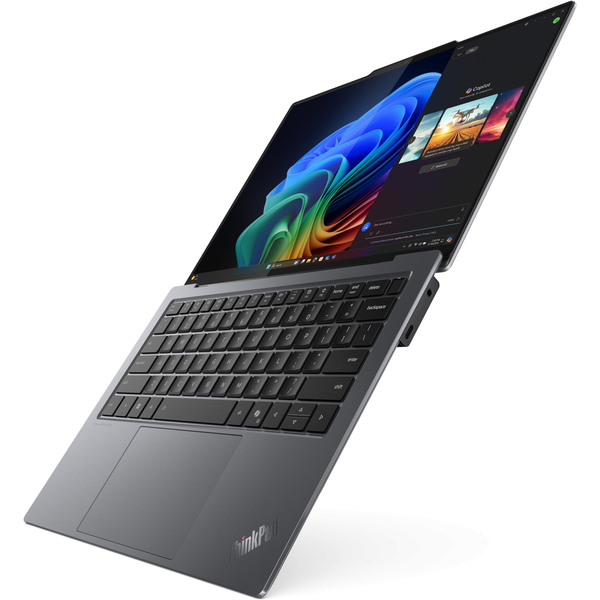 Lenovo ThinkPad X9-14 Gen 1 Copilot+ PC Intel Core Ultra 7 258V Laptop 35,6 cm (14") WUXGA 32 GB LPDDR5x-SDRAM 1 TB SSD Wi-Fi 7 (802.11be) Windows 11 Pro Angol Szürke