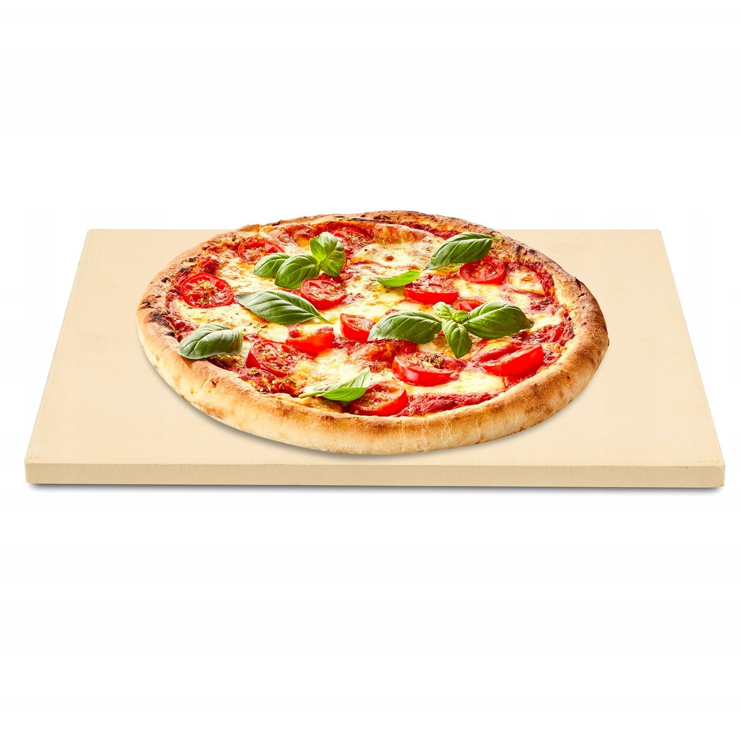 G3FERRARI G10190 Természetes Cordierite pizzasütő kőlap 38x30cm