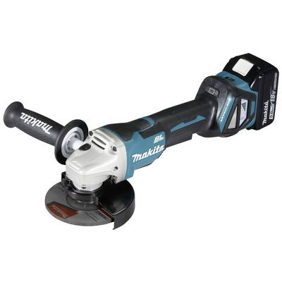 Makita (DGA515RTJ) Akkus sarokcsiszoló 125 mm 2. akkuval, Töltővel 18 V 5 Ah (DGA515RTJ)